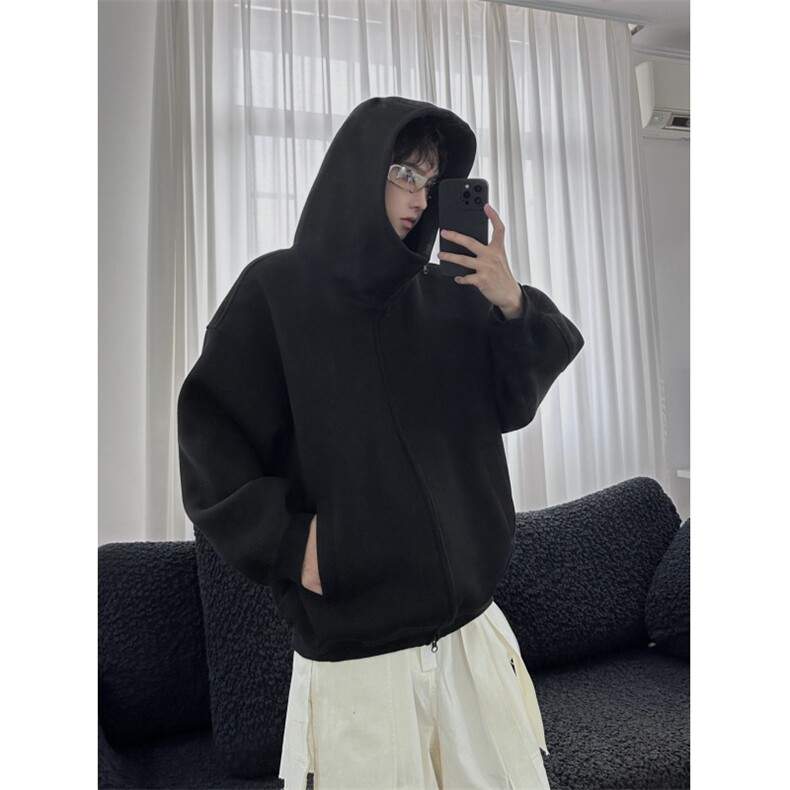 XZ809A/DMWY01/P88/控108/加绒P98/控118空气层重磅连帽开衫卫衣,男装卫衣,星座809A(原222-1)