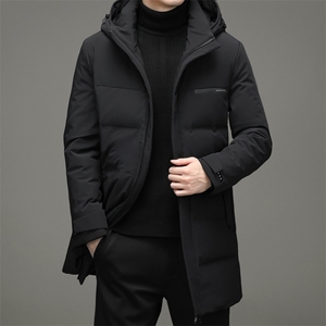 BW8869钱塘2020-2商务休闲中长款中年男士冬季厚款新款羽绒服P300图片