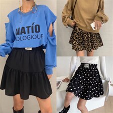 百搭半裙，女装半身裙，精典蓝月