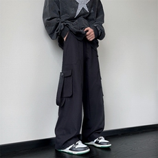 常年备货款男宽松直筒高街潮牌工装休闲长裤K812p55大量备货，男装工装外套，电商D315A
