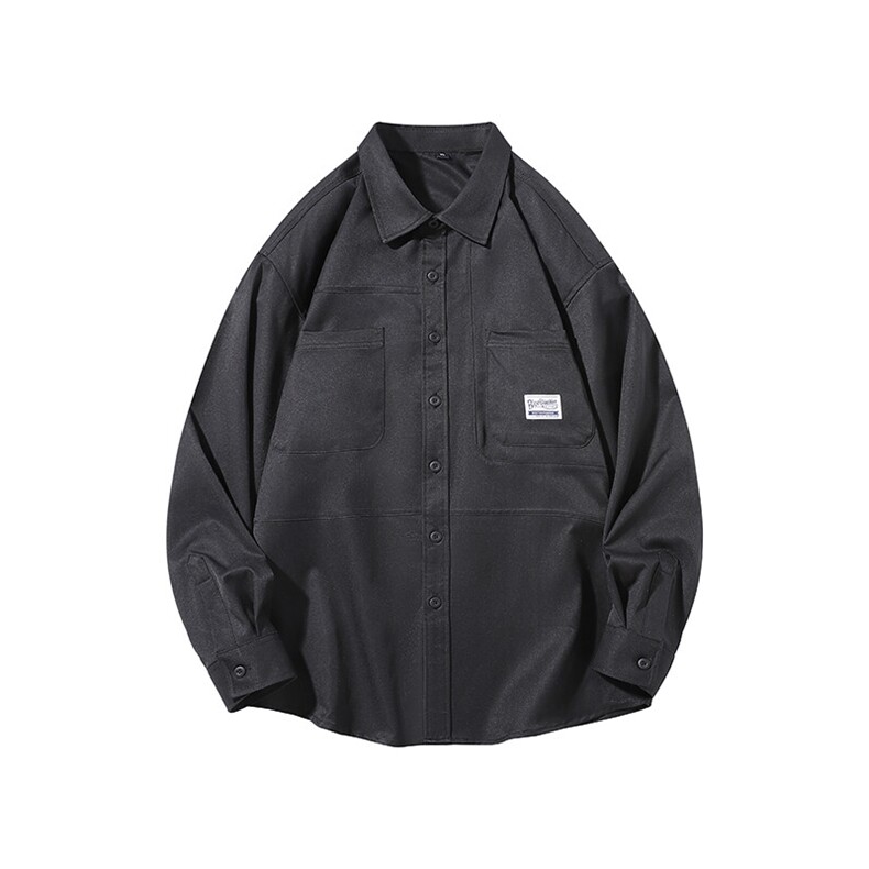 25年春季工装衬衫长袖得物抖音衬衫DS-C323-1-S580-P48,男装衬衫,电商C323-1