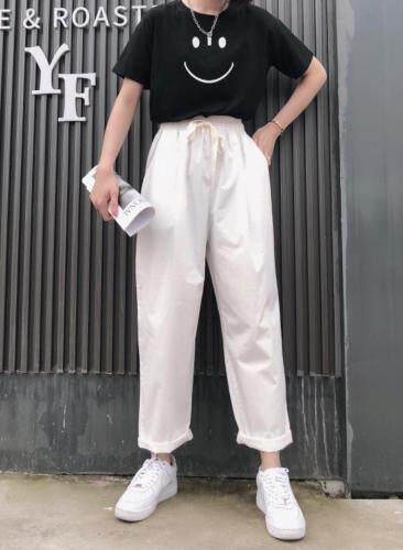 夏季韩版休闲裤，女装休闲裤，1+1 MAIN ROAD