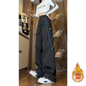 815A-K326-P55控98 加绒冬季明线美式冲锋裤女工装裤登山休闲长裤图片