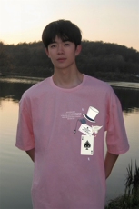 230g重磅纯棉短袖t恤男大码半袖半截袖DX17373-P20，男装T恤，电商A040