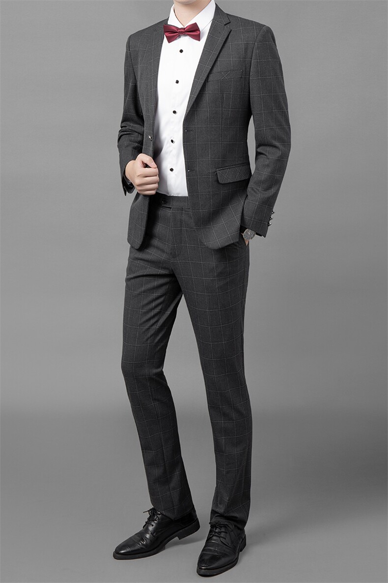 ASD8966春季新款男士西服礼服西装修身商务休闲男装西服套装,男装西服套装,电商B360
