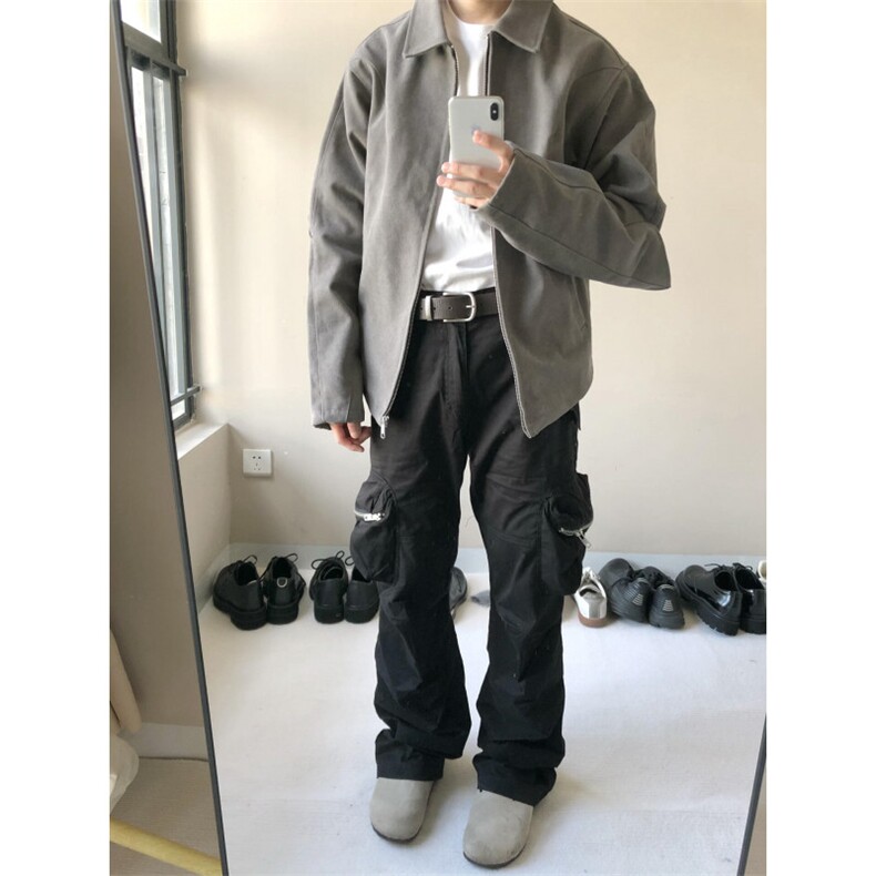 【有货】哈林顿夹克男款高级感痞帅cleanfit短款外套H108CC-特P65,男装夹克,星座1007（原301D）