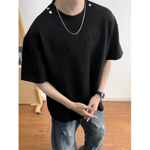 短袖T恤男夏季宽松韩版百搭休闲半袖体恤衣服 TW227图片