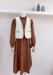 连衣裙两件套图片