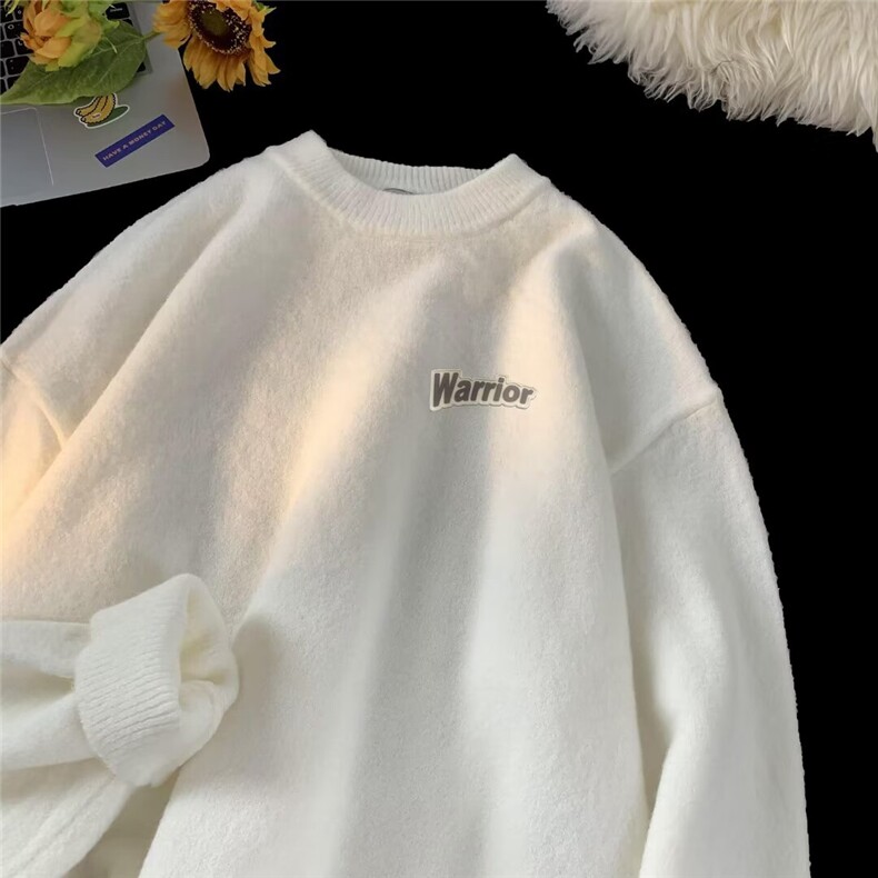 秋冬日系复古潮牌痞帅慵懒风休闲毛衣针织衫线衣外套6540-P45网图，女装针织衫/毛衣，电商B245