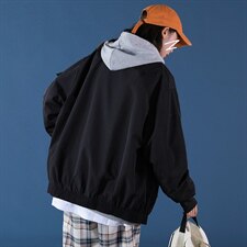 2021秋季新蒙马特日系大码宽松外套棒球领男大口袋夹克潮J902-P65，男装夹克，电商A001