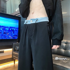 XZ616夏季新款抖音品质冰丝西装裤TY909P55控68，男装休闲裤，星座512A（原616）