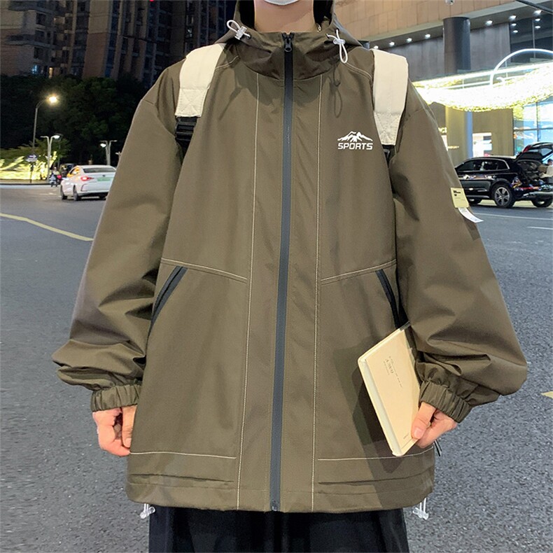 2026秋冬港风夹克冲锋衣男女JK710-P65-P控88图片