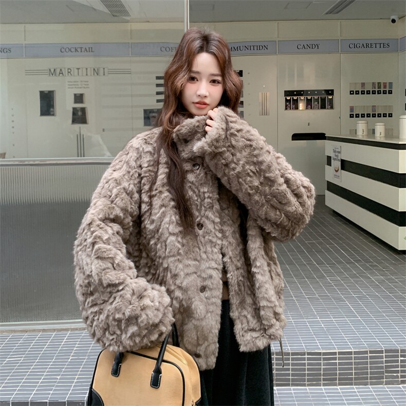 主推新款仿貂毛双面穿加厚皮草P275K369-651,女装皮草,2C210