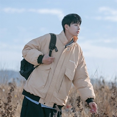 B225-W8420-X148-P118-60%棉-40%聚酯纤维-日系工装棉服-已有现货，男装棉衣，电商B225