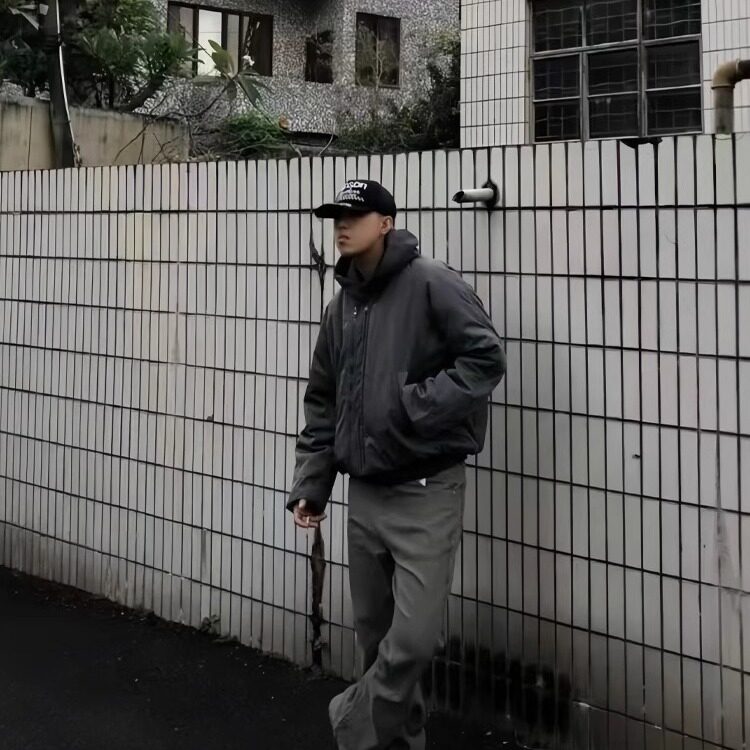 【有货】DXZ270-P95新款夹克棉服男冬季潮牌高级感宽松棒球服外套,男装夹克,星座603-2