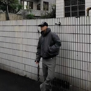 【有货】DXZ270-P95新款夹克棉服男冬季潮牌高级感宽松棒球服外套图片