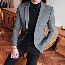 2023春装上新男士休闲西装西服外套809-，男装西服，电商D225