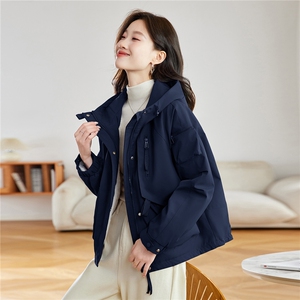 现货！2025冬季新款加绒加厚棉衣棉服女图片