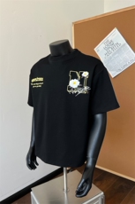 XZ514-2-TT10-P43潮山茶花刺绣正肩T恤夏美式重磅短袖情侣半袖，男装T恤，星座514-2(原B239)