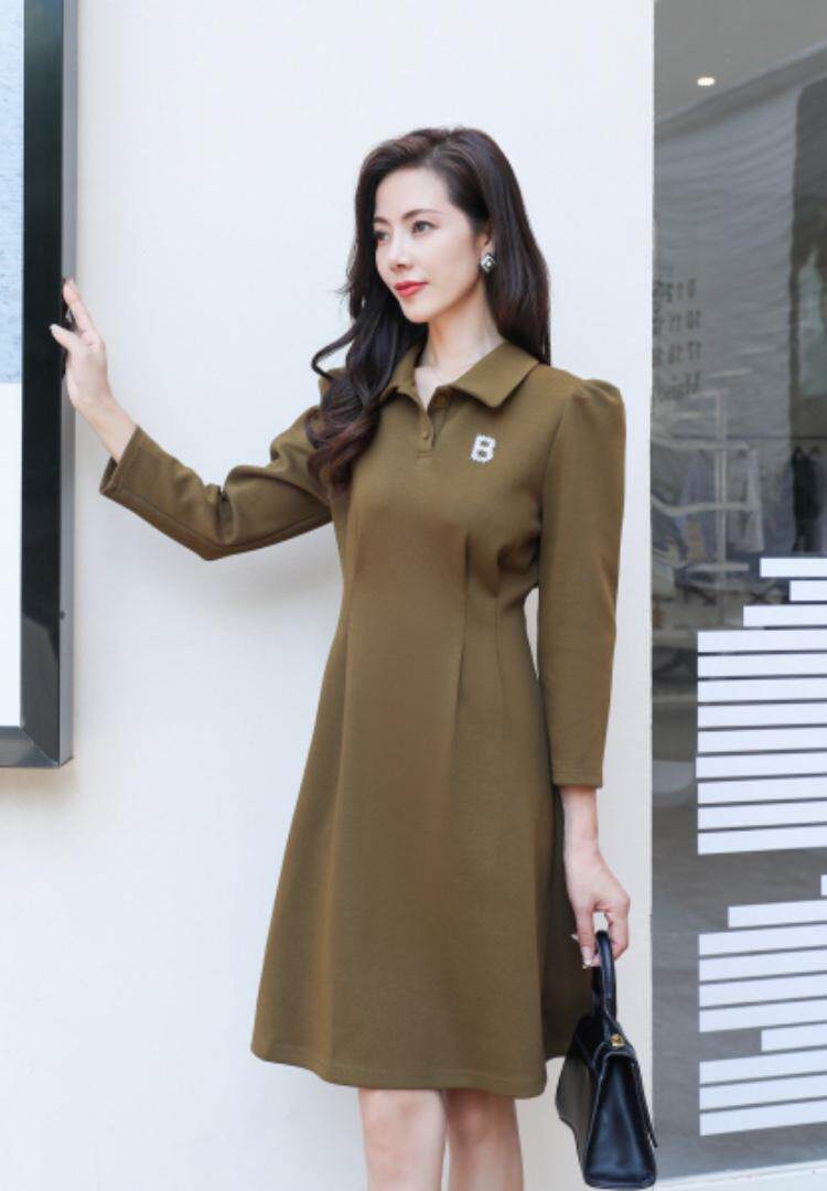 现货供应：针织修身连衣裙，女装连衣裙，拉思维加丝