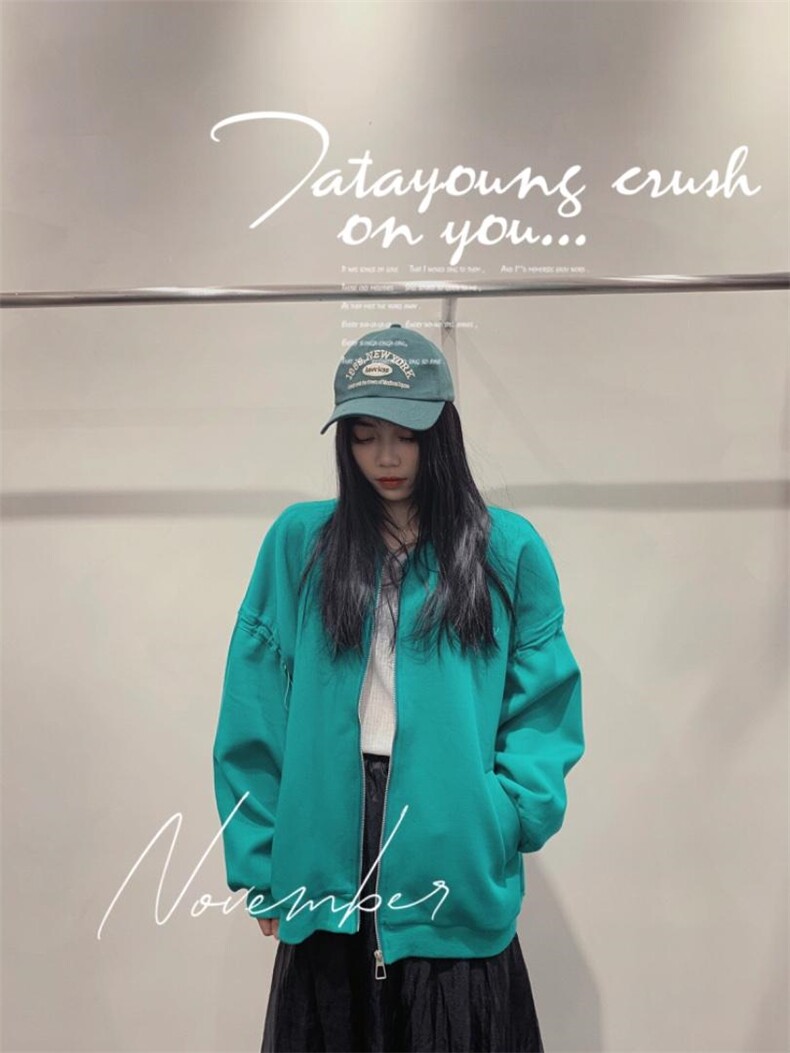 春季新款复合棒球服，其它，月光水岸