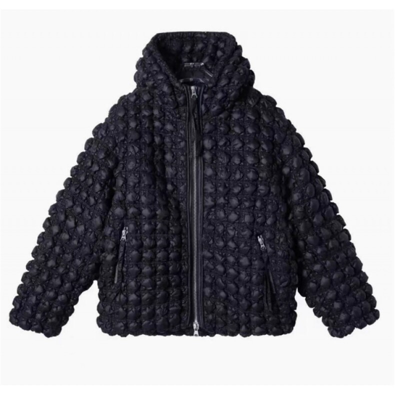 (网图)潮牌时尚设计棉服连帽立体个性时尚加厚棉袄313B-2608-P155图片