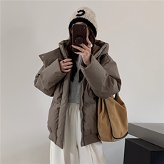 M801-P103冬季加厚男款棉服保暖冬装宽松百搭棉衣面包服外套，男装棉衣，电商B323A