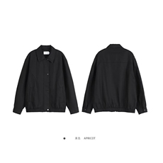 秋日系复古翻领立裁通勤短款百搭少年感全棉衣夹克外套HH780P65，男装棉衣，星座1013-5