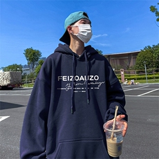抖音得物供货可提供视频春装重磅美式宽松连帽卫衣DL2455，男装卫衣，电商A486-1