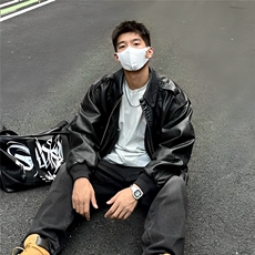 网图现货加厚加棉皮衣飞行员外套1209-1-JK19-P90主推可谈，男装夹克，星座1209-1