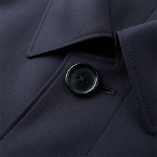 XL-N88211秋冬新款男士风衣翻领商务领导服男装纯色全羊毛外套，男装风衣，电商B360