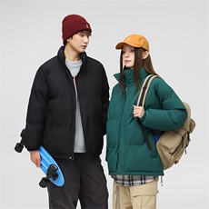2025日系新款立领保暖防风防水棉衣面包服外套男女同款XY2276-P50，男装棉衣，星座717