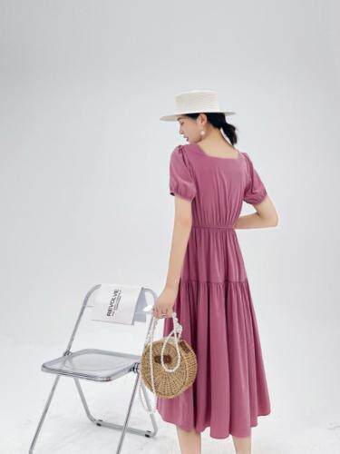 现货夏季连衣裙，女装连衣裙，觅 愉