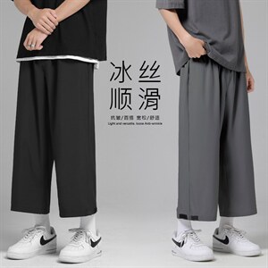 春夏2023新款运动风百搭休闲七分裤  1211-特批20图片
