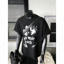 纯棉T恤设计感短袖原创小众运动T恤美式日系T1016-1T337P32K59，女装T恤，星座1016-1（原电商B408-1）