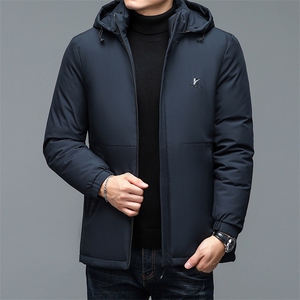 NN8282钱塘2020-3商务百搭简约冬季厚款翻领中年男士棉衣外套P95,卫衣裙外套搭配图片图片