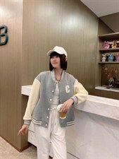 C标卫衣棒球服，女装卫衣/绒衫，美惠百合