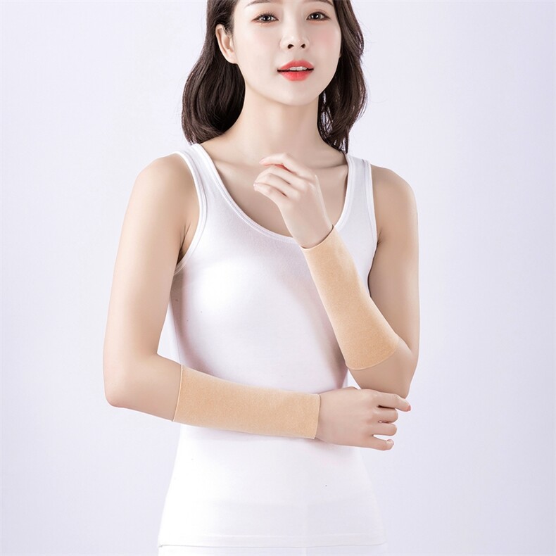 德绒护肘关节套男女保护手臂薄款空调房运动防寒,饰品周边,晨宏羊绒