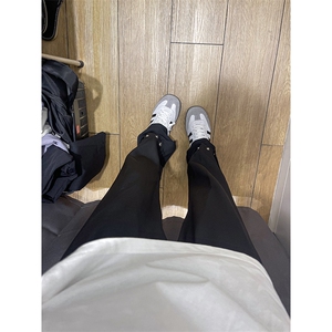 美式高街 hiphop冰丝铆钉微喇休闲西裤货号K2425P55图片