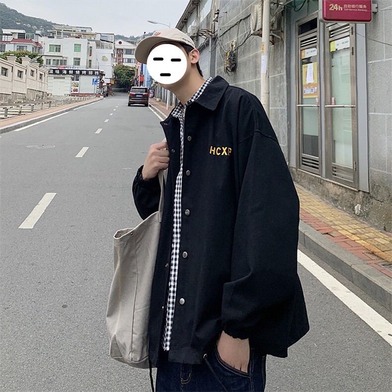 910A-W947秋装新款嘻哈潮流百搭夹克男宽松情侣外套,男装夹克,星座910A