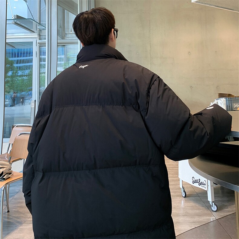 M8215-P70美式宽松型立领棉衣外套,男装棉衣,星座1501-1