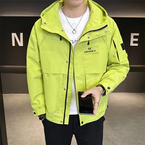 2025新款冲锋衣男款外套春季夹克连帽登山衣服 A313-J112531-P155图片