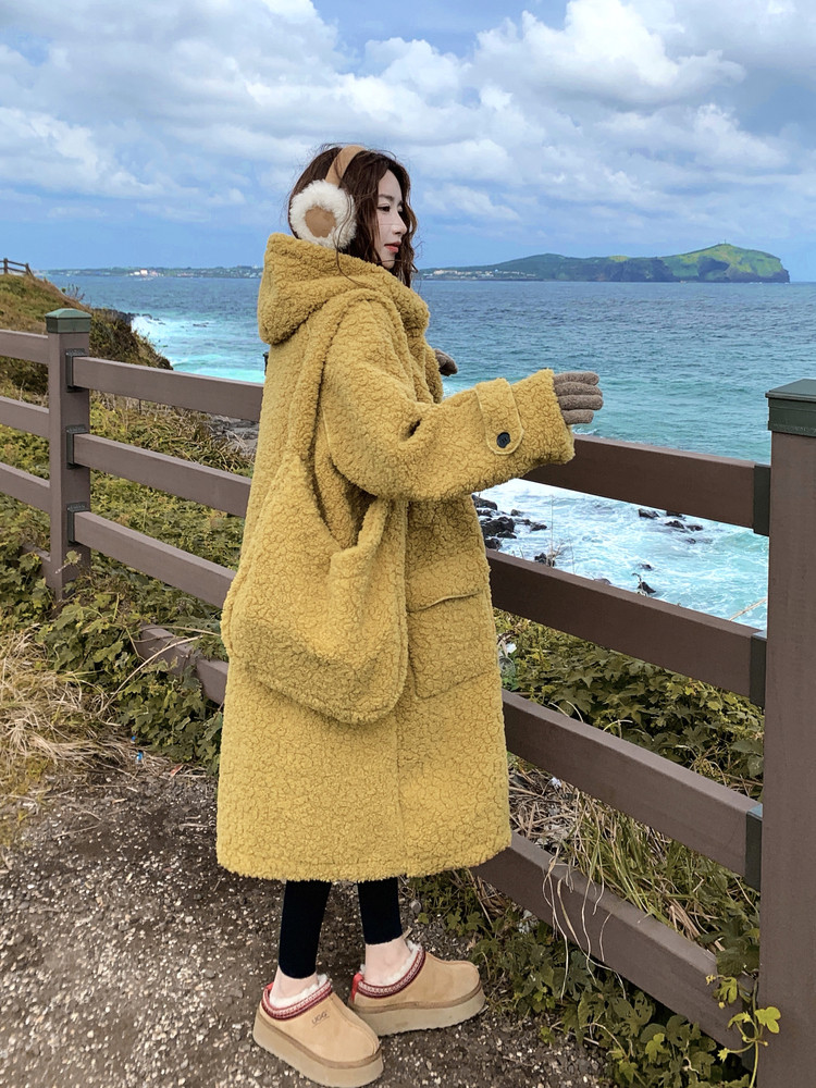 主推2025冬季新款连帽皮毛一体外套送包2D148-A346-P245-K368,女装皮草,2D148