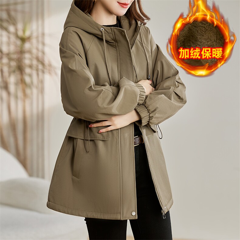 派克棉服女冬季加绒加厚外套2025新款小个子收腰宽松休闲保暖棉衣,女装棉衣/棉服,慕咨