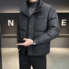皮羽绒服男冬季2025新款加厚男装外套A313-8635-P225298，男装羽绒服，电商A313