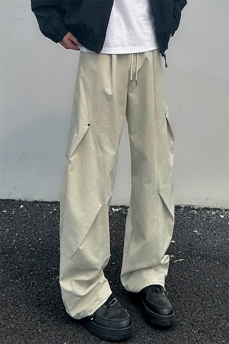 秋季新款纹理感百搭工装裤直筒休闲裤抖音品质A111-A367-P42,男装工装外套,电商基地A111