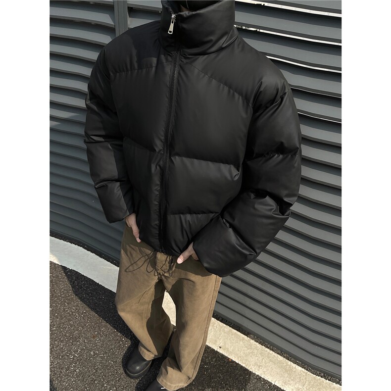 冬季2024短款宽松面包服男装美式棉衣冬装羽绒棉袄外套潮S370-P98图片