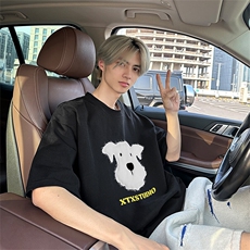 240g美式重磅短袖T恤FSDX243M-5XL特批25无差价控48，男装T恤，电商B219B