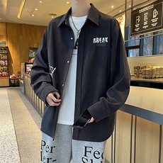 拼色衬衣外套男春秋2026新款衬衫式夹克春夏秋上衣G80/P55，男装夹克，星座506