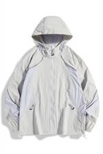 UPF50+有报告凉感轻薄透气宽松大码潮流防晒服DQC658-P48，男装防晒衣，电商B306